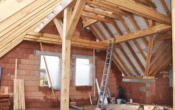 Cowleaze Corner attic trusses